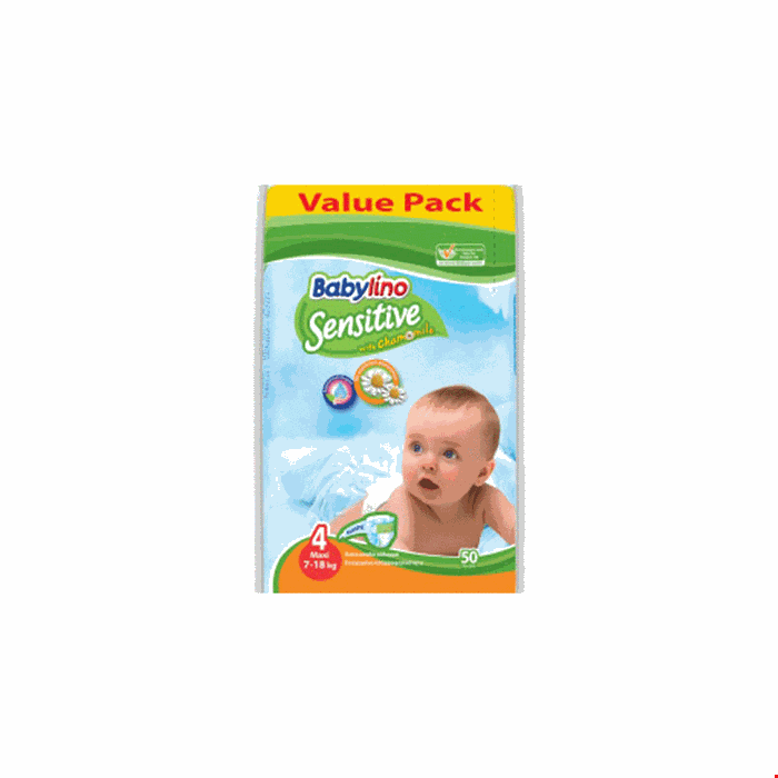  پوشک کامل بچه سایز 4 اکونومی Babylino بیبی لینو سنسیتیو 