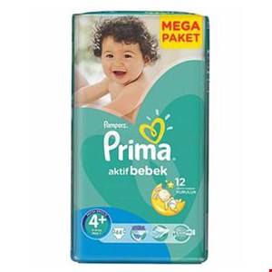 پوشک پمپرز پریما ترک سایز چهار مثبت  تعداد 42 عددی